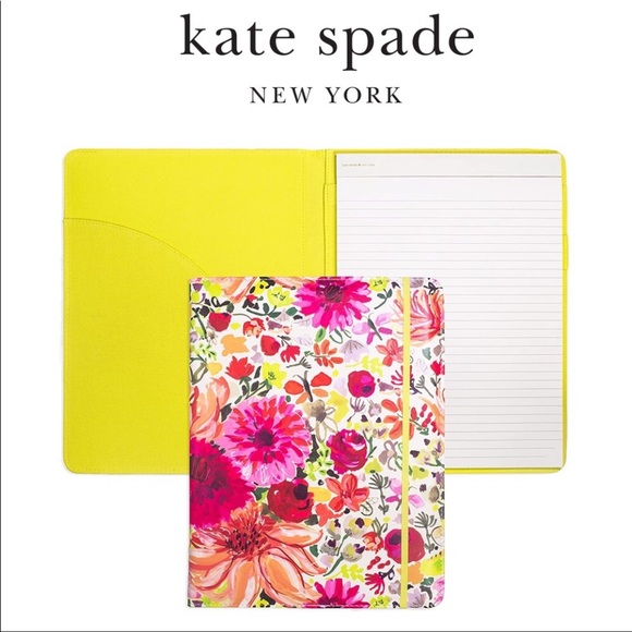 kate spade Other - KATE SPADE DAHLIA FLORAL PADFOLIO